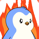 PenguEvilFire animated emote