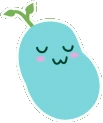 blue_uwu_bean_sprout emote