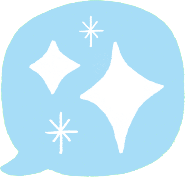 SpeechBubbleSparkle static emote