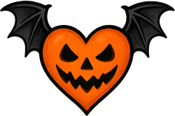 Halloweenheartwithwings emote