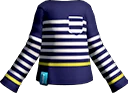 NavyStripedLS emote