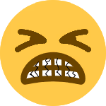 tighteyescrackedteeth emote