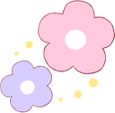 PinkAndPurpleFlowers emote