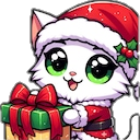 xmas_cat1 static emote