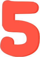 pastelred_number_five emote