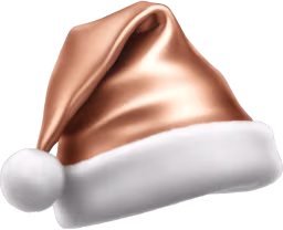 Rosegoldsantahat emote