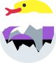 hatched_enby_snake static emote