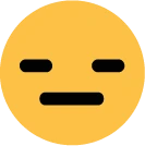 unamused emote