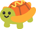 FHotDogTurtle emote