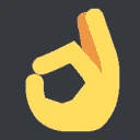 OkDisappear emoji