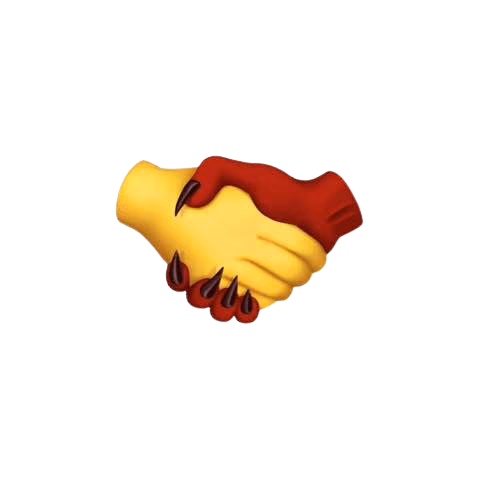 devilhandshake emote