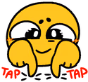 taptaptap emote