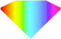 Rainbow_Diamond_Pixel_Art emoji