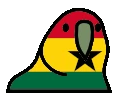 ghanaParrot emote