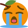 CryingOrange emote