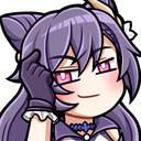 KeqingThink emote