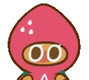 StrawberryNervous emote