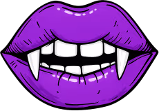 Purplevampirelips emote