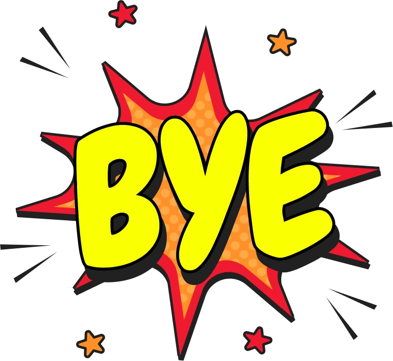 BYE emote