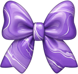 Purplemarblebow emote