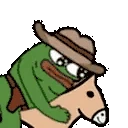 pepeCowboy emote