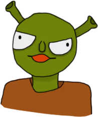 shrekHecc emote