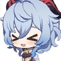 Chibi_Ganyu_Excited emote