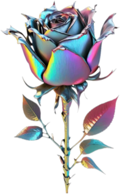 chrome_rose static emote