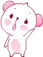 PinkPandaWave emote