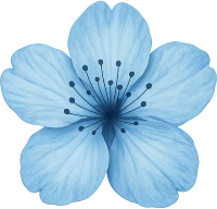 Bluesakuraflower emote