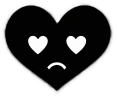Blacksadheart emote