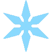Snowflake emote