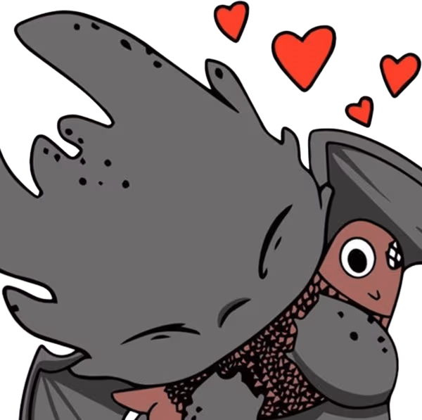 ToothlessHug emote