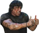 rambo_thumbsup emote