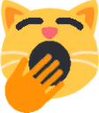 yawningCat emote