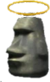 moyai_halo emote