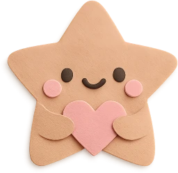 Brown_cute_star emote