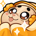 GoldSnuggle emote