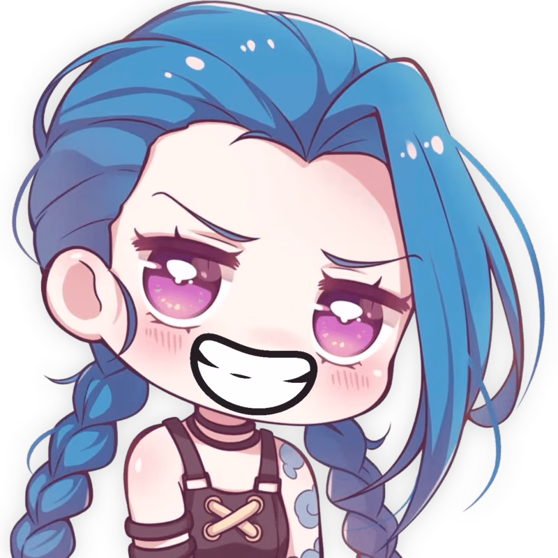 Jinx_Smile emote