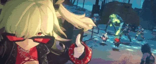 Burnice emote