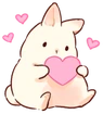 bunny_heart emote