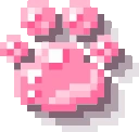 PinkPaw emote