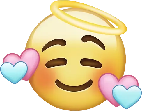 Smile_Halo_Hearts static emote
