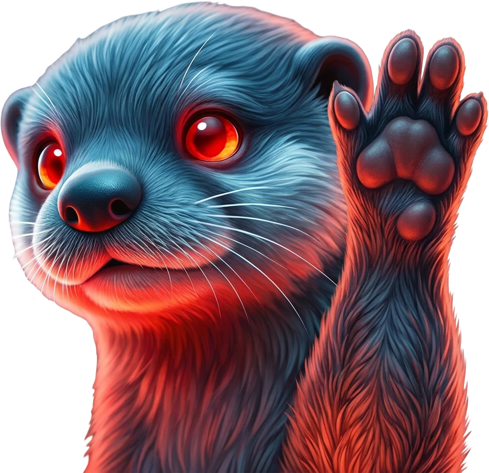 otter_waving_hello emote