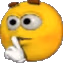 shhh emote