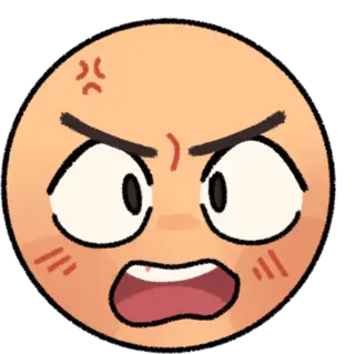angry_blush sticker