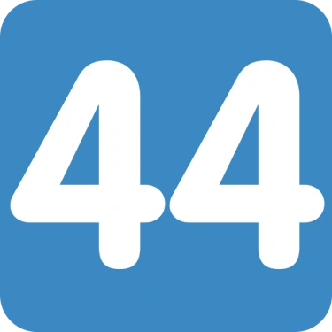 keycap_44 emote