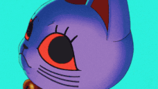 Stare animated emote