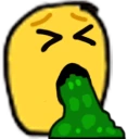 vomiting emote