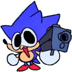 Sonic_with_a_gun emote
